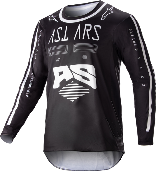 YOUTH RACER FOUND JERSEY BLACK YL 3771623-10-LG image 1