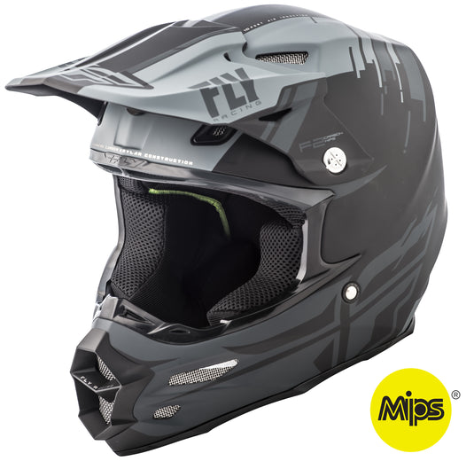 F2 CARBON FORGE HELMET MATTE GREY/BLACK XL 73-4230-8-X image 1