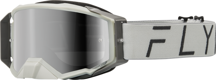 ZONE PRO GOGGLE GREY W/ GREY MIRROR/SMOKE LENS 37-51910 image 1
