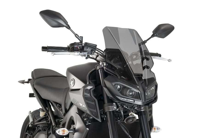 WINDSCREEN NAKED NEW GEN TOURING DARK SMOKE YAM 9377F image 1