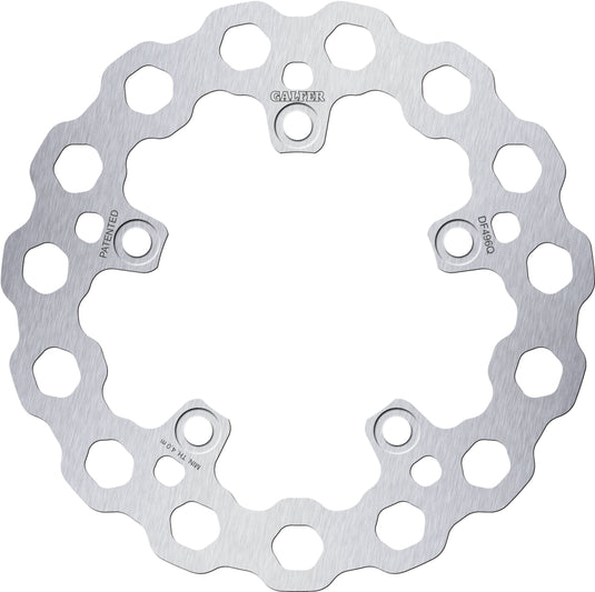 BRAKE ROTOR CUBIQ FIXED REAR DF496Q image 1