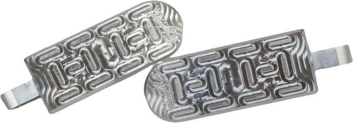 H/D BILLET FOOT PEGS RAW HDB-1004R image 1