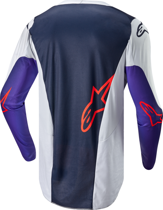 RACER HOEN JERSEY LIGHT GREY/HOT ORANGE/BLACK 2X 3761324-924-XXL image 2