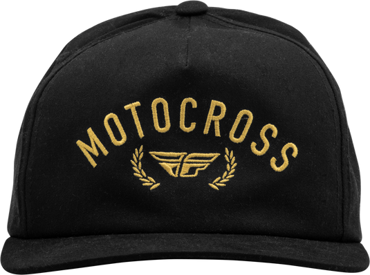 FLY CHAMPION HAT BLACK/GOLD 351-0013 image 2