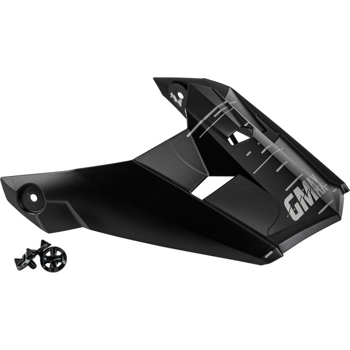 MX-46 FREQUENCY OFF-ROAD VISOR MATTE BLK/GREY XS-SM G0463073 image 1