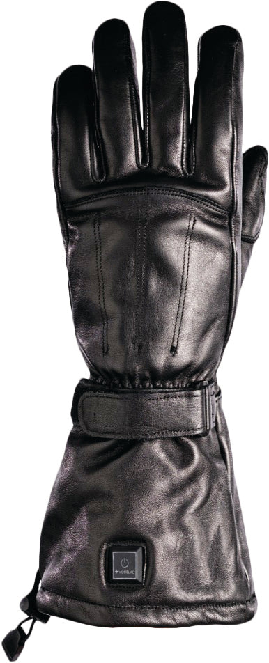 Load image into Gallery viewer, 12V ALL LEATHER GLOVE L BLACK MC1645 L image 1
