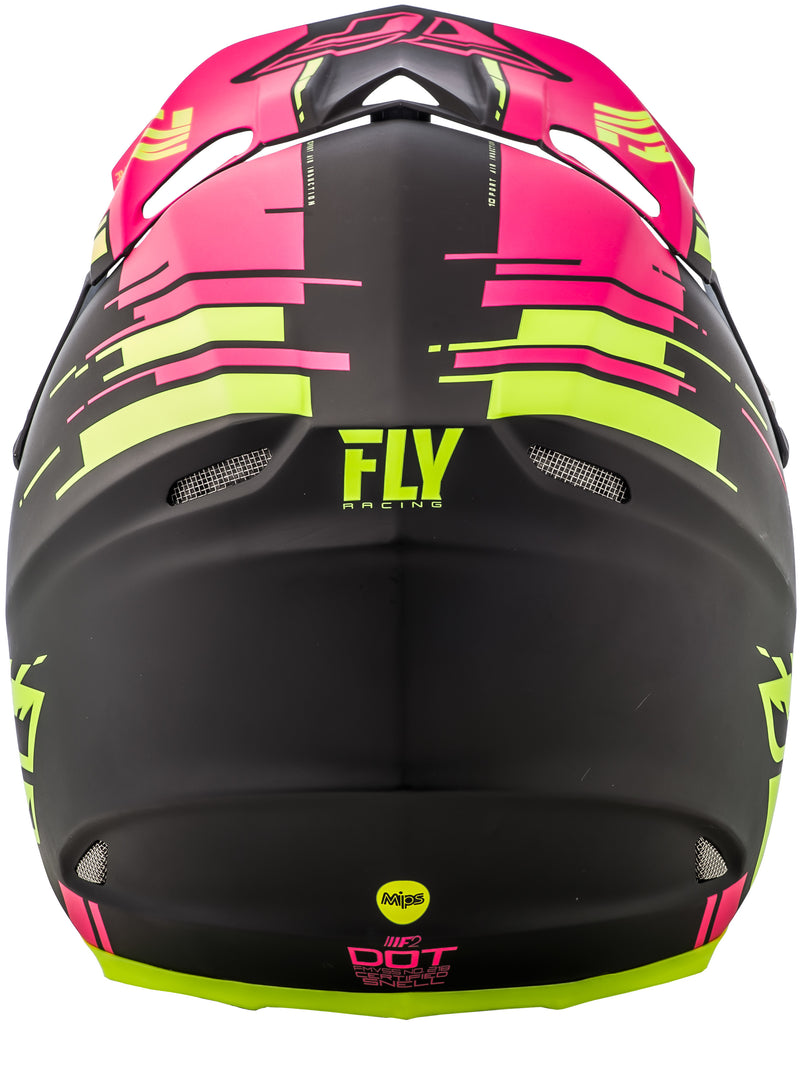 Load image into Gallery viewer, F2 CARBON FORGE HELMET MATTE PINK/HI-VIS/BLACK LG 73-4239-7-L image 3
