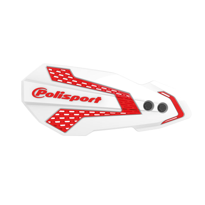 MX FLOW HANDGUARDS WHITE/RED HON 8308200043 image 1