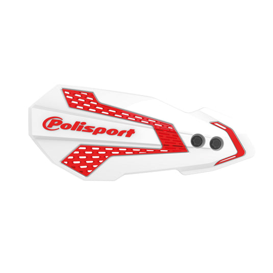 MX FLOW HANDGUARDS WHITE/RED HON 8308200043 image 1
