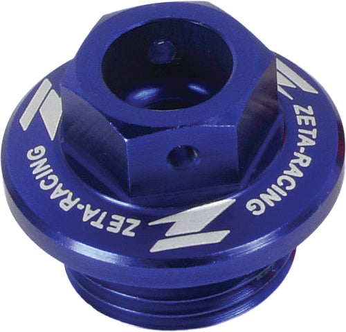 OIL FILLER PLUG BLUE ZE89-2312 image 1