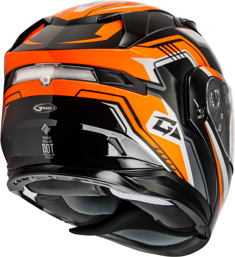Load image into Gallery viewer, MD-01S TRANSISTOR SNOW HELMET ORANGE/BLACK XS M20139283 image 4
