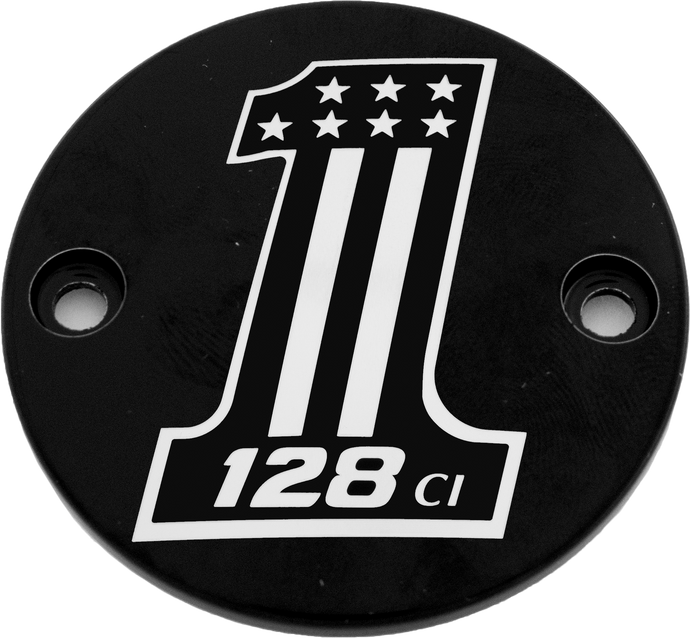 M8 TIMER COVER 128 BLACK 128-14-63BG image 1