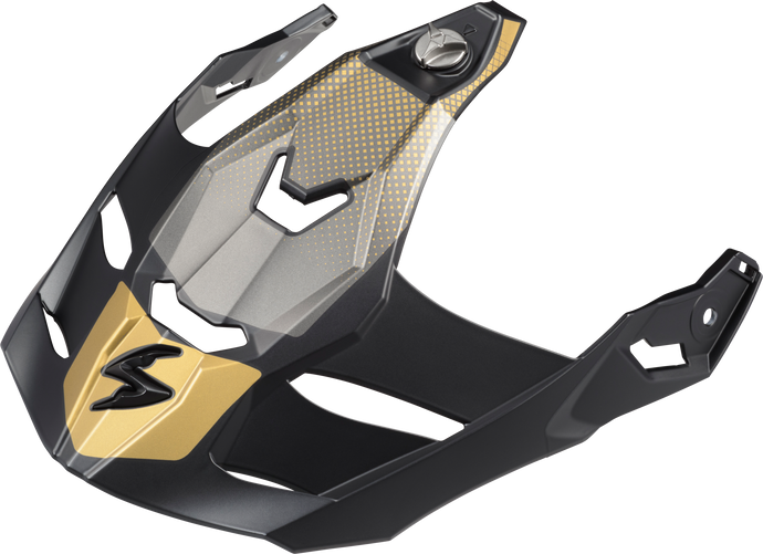 XT9000 PEAK VISOR TRAILHEAD MATTE GOLD 52-590-07 image 1