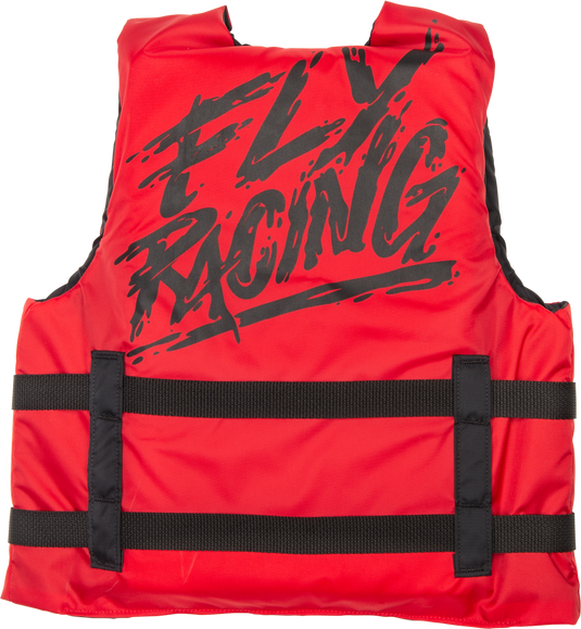 YOUTH FLOTATION VEST RED/BLACK 221-30332 image 2