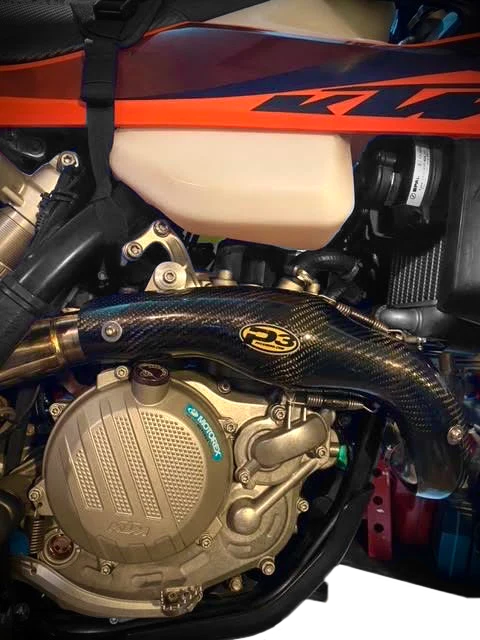HEAT SHIELD CARBON KTM/HUS  FMF 201089 image 1