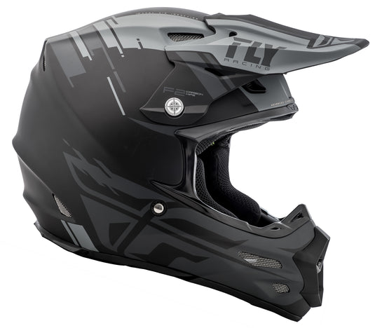 F2 CARBON FORGE HELMET MATTE GREY/BLACK MD 73-4230-6-M image 2