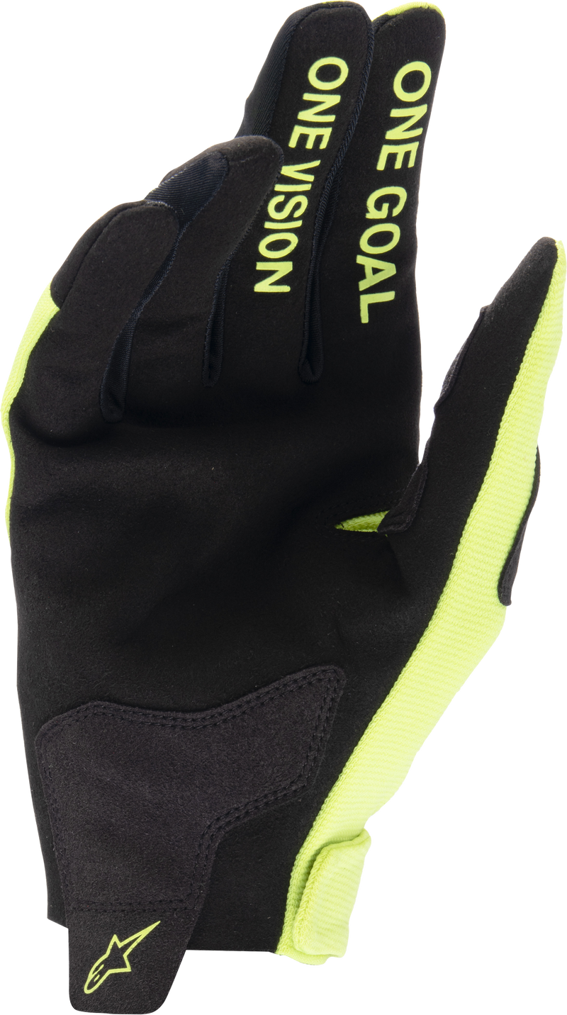 Load image into Gallery viewer, YOUTH RADAR GLOVES YELLOW FLUO/BLACK SM 3541824-551-S image 2
