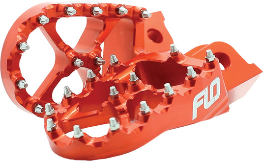 PRO SERIES FOOT PEGS ORANGE KTM/HUS FPEG-795-2 ORG image 1