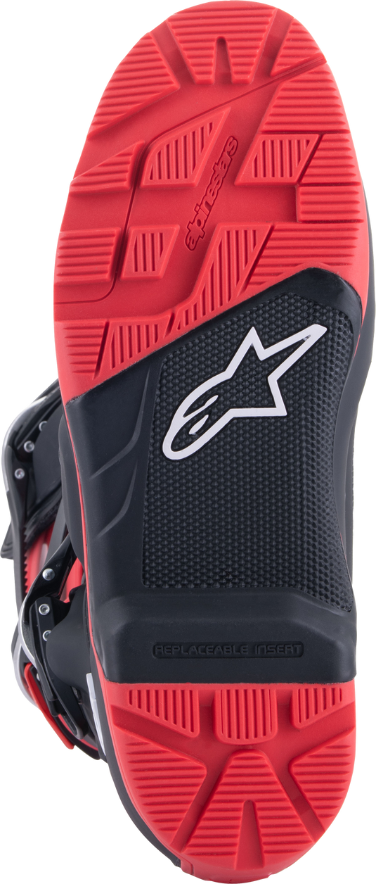 HONDA TECH 7 ENDURO DRYSTAR BLACK/BRIGHT RED SZ 6 2012723-1303-6 image 7