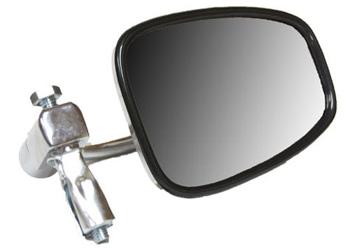 EMGO POLARIS ATV HANDLEBAR END MOUNT MIRROR - CHROME