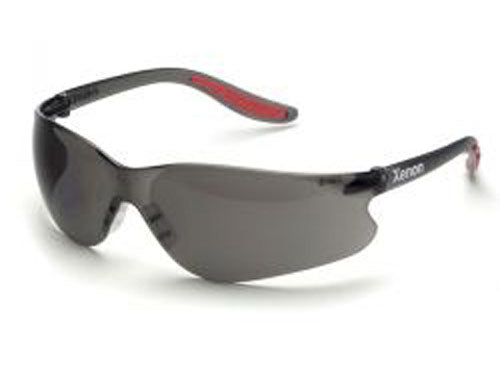 ELVEX XENON SAFETY GLASSES GRAY