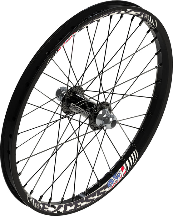 20MM FRONT WHEEL BLACK 20X1.75