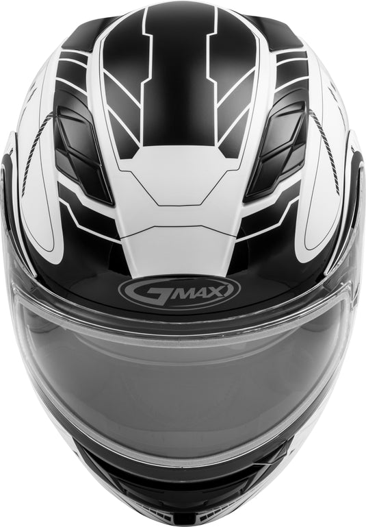 MD-01S MODULAR WIRED SNOW HELMET WHITE/BLACK 3X G2011249D TC-15-ECE image 3