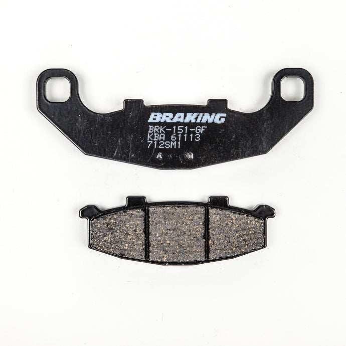 BRAKE PAD SET SEMI-METALLIC 712SM1 image 1