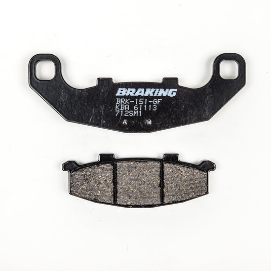 BRAKE PAD SET SEMI-METALLIC 712SM1 image 1