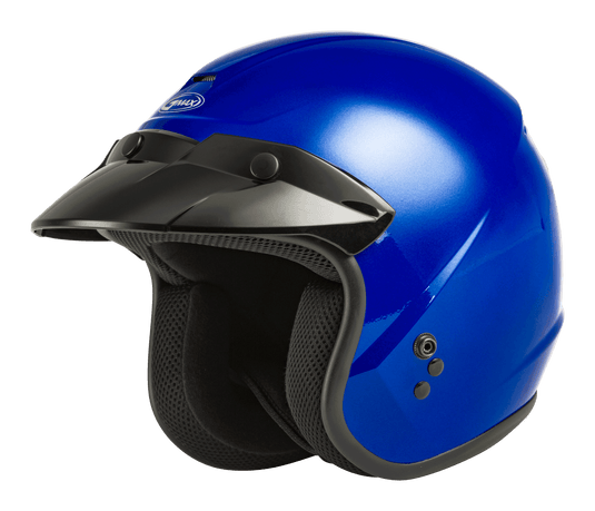 YOUTH OF-2Y OPEN-FACE HELMET BLUE YS G1020040 image 1