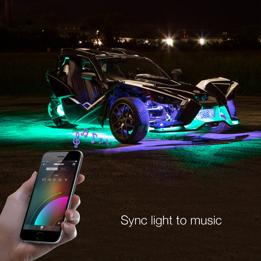 LED UNDERGLOW ADVANCED KIT POL XK-SLING-ADV image 3
