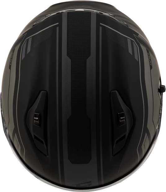 OF-87 DUKE HELMET W/LED LIGHT MATTE BLK/GREY XL O1187507 image 4