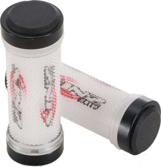 BOLT ON GRIPS WHITE 90MM SEG-90WH image 1