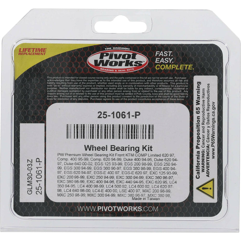 Load image into Gallery viewer, WHEEL BEARING KIT PREMIUM 25-1061-P image 4
