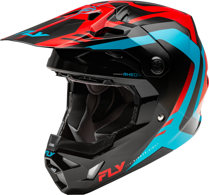 Load image into Gallery viewer, YTH FORMULA CP KRYPTON HELMET RED/BLACK/BLUE YL 73-0036YL image 1
