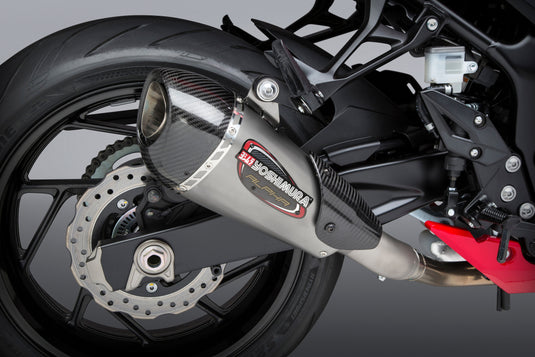 EXHAUST STREET ALPHA-T SLIP-ON SS-SS-CF 11801BP520 image 1