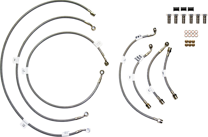 BRAKE LINE FRONT & REAR FK003D883-5 image 1