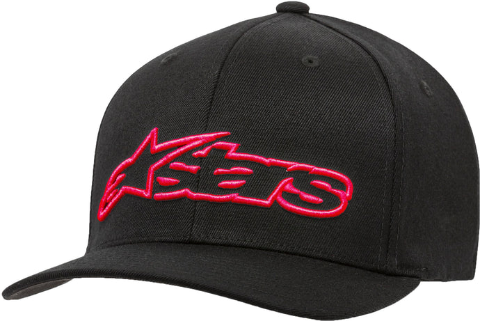 BLAZE FLEXFIT HAT BLACK/RED LG/XL 1039-81005-1030-L/XL image 1