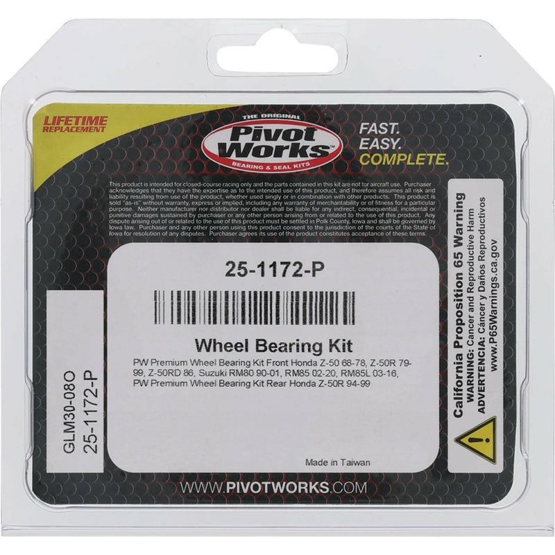 Load image into Gallery viewer, WHEEL BEARING KIT PREMIUM 25-1172-P image 4
