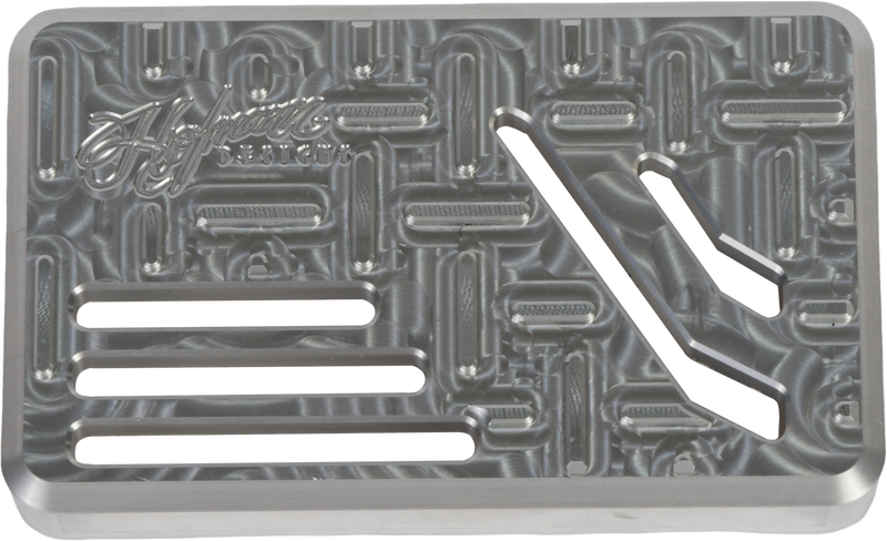 Load image into Gallery viewer, H/D BILLET BRAKE PEDAL PAD RAW FLT HDB-1010R image 1
