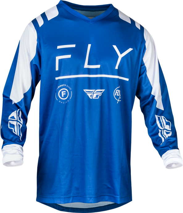 F-16 JERSEY TRUE BLUE/WHITE XL 377-924X image 1