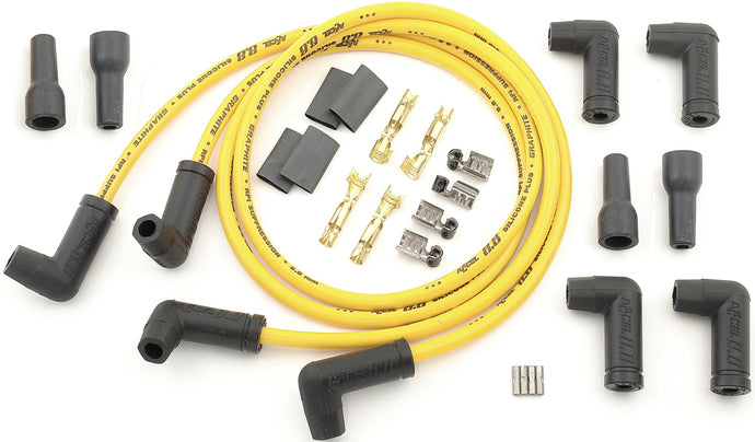 4 PLUG WIRE SET 8.8MM YELLOW 173082 image 1