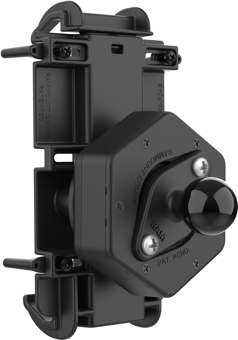 Load image into Gallery viewer, QUICK-GRIP XL PHONE HOLDER WITH VIBE-SAFE ADAPTER &amp; BALL RAM-HOL-PD4-462B image 2
