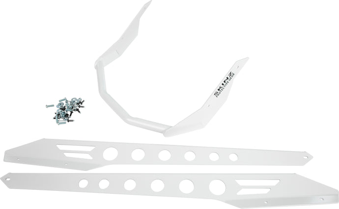 BUMPER REAR S-D GEN 4 154 TRACK WHITE SDRB460-WHT image 1