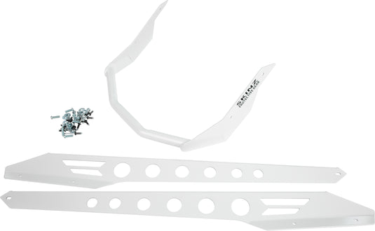 BUMPER REAR S-D GEN 4 154 TRACK WHITE SDRB460-WHT image 1