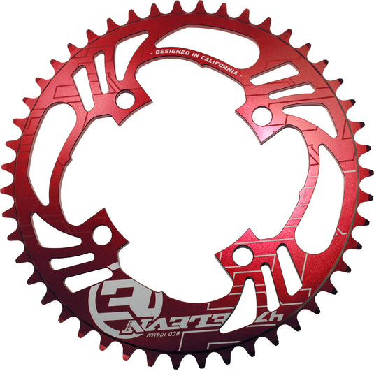 4-BOLT FLOW CHAINRING RED 50T ELCRF450RDRD image 1