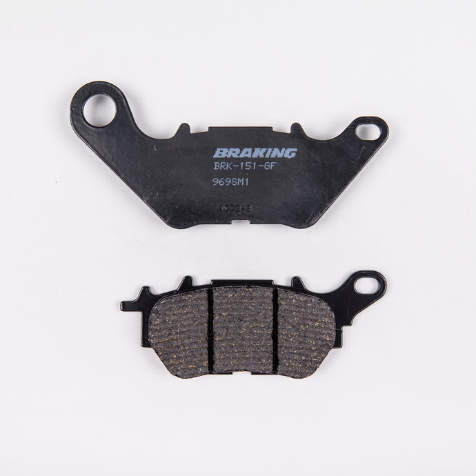 BRAKE PAD SEMI METALLIC 968SM1 image 1