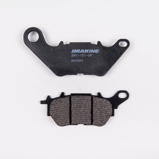 BRAKE PAD SEMI METALLIC 968SM1 image 1