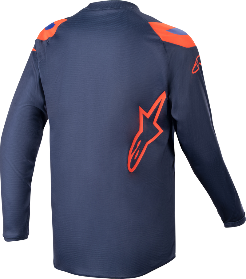 Load image into Gallery viewer, YOUTH RACER NARIN JERSEY NIGHT NAVY/HOT ORANGE YX 3771823-7141-XL image 2
