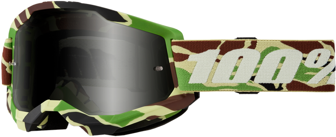 STRATA 2 SAND GOGGLE WAR CAMO SMOKE LENS 50030-00006 image 1